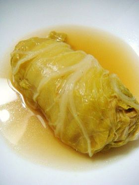 ロール白菜♫ あっさりコンソメで♬