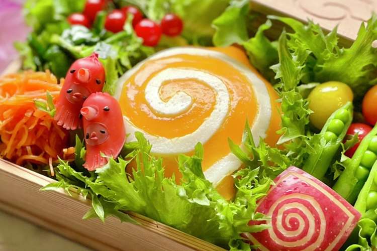 簡単 キャラ弁 うずまき 薄焼き卵 レシピ 作り方 By きょゆず クックパッド 簡単おいしいみんなのレシピが375万品