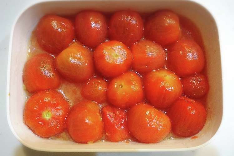秒でなくなる プチトマトのハニーマリネ レシピ 作り方 By もっぴーママ クックパッド 簡単おいしいみんなのレシピが360万品
