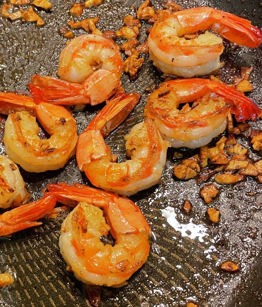 レモンガーリックバターシュリンプのレシピ