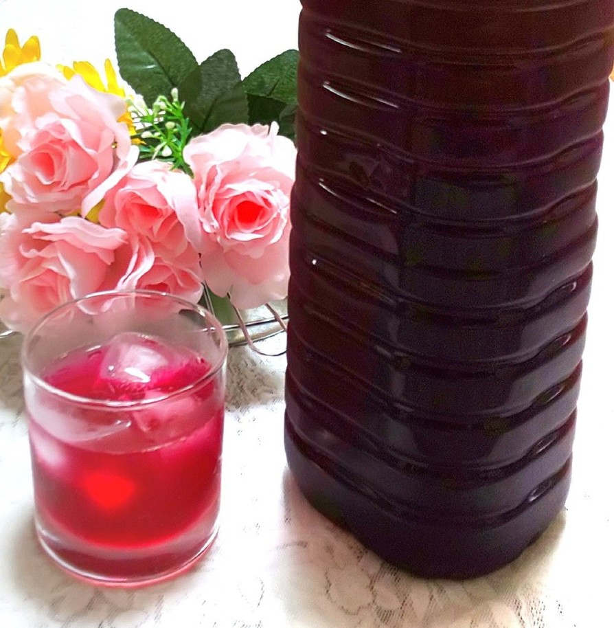 夏にスッキリ！赤紫蘇ジュース！の画像