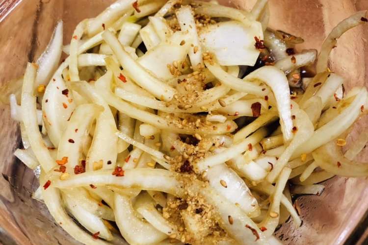 辛くない超簡単 玉ねぎサラダ 血流促進 レシピ 作り方 By あいもん料理部 クックパッド 簡単おいしいみんなのレシピが360万品