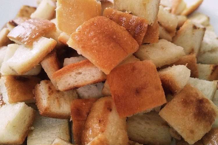 パンの耳で甘いおやつラスク レシピ 作り方 By ちび坊ママ クックパッド 簡単おいしいみんなのレシピが360万品