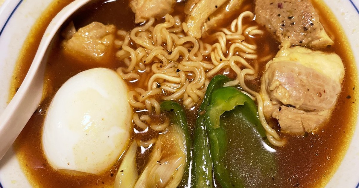 インスタントで本格スープカレーラーメン レシピ 作り方 By クックs9n6l0 クックパッド 簡単おいしいみんなのレシピが374万品