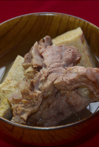 凍み豆腐と豚スペアリブスープ★okane