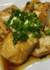 豆腐ステーキ★ネギマヨごま油 