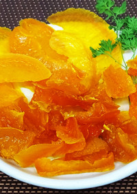 缶詰黄桃のドライフルーツの作り方