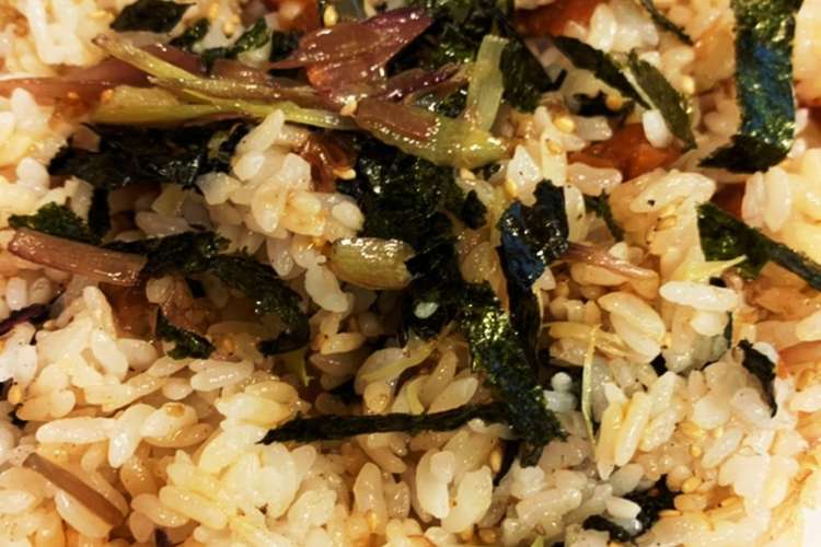 ミョウガとしらすのさっぱりチャーハン レシピ 作り方 By クックjgyrfy クックパッド 簡単おいしいみんなのレシピが361万品