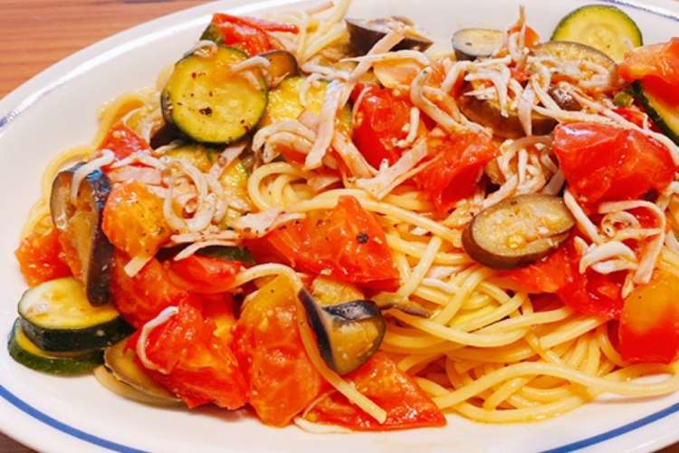 夏野菜パスタ レシピ 作り方 By クックdux6q7 クックパッド 簡単おいしいみんなのレシピが371万品