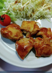 簡単☆鶏肉のバーベキュー焼き