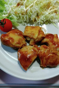 簡単☆鶏肉のバーベキュー焼き