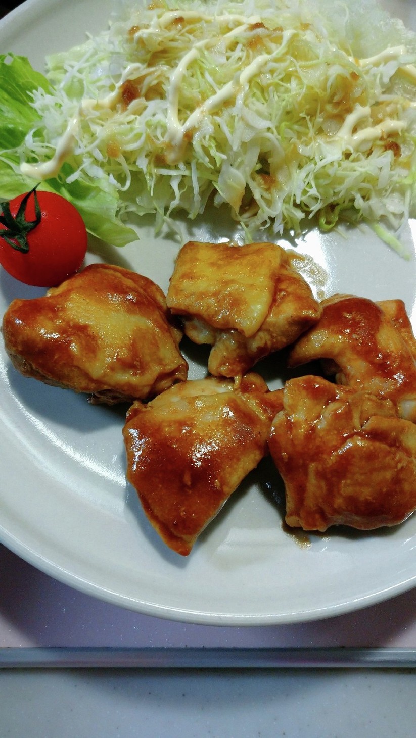 簡単☆鶏肉のバーベキュー焼きの画像