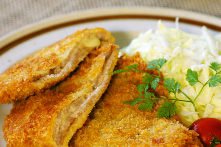 とろけるチーズの挟み豚カツ レシピ 作り方 By あわっこゆきこ クックパッド 簡単おいしいみんなのレシピが360万品