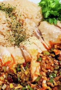 絶品ダレの簡単炊飯カオマンガイ