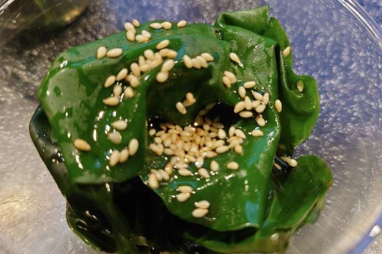 オカワカメ恐らくコレが1番美味しい食べ方 レシピ 作り方 By Kuragenoie クックパッド 簡単おいしいみんなのレシピが358万品