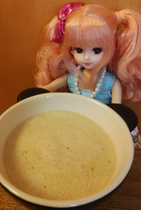 リカちゃん♡カフェ風ᐝほうじ茶ラテ