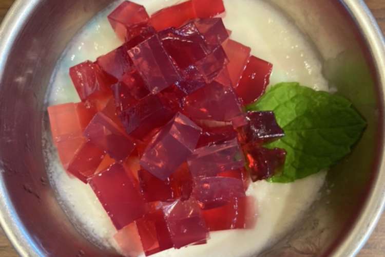 紫陽花ゼリー レシピ 作り方 By 豆助くん クックパッド 簡単おいしいみんなのレシピが357万品