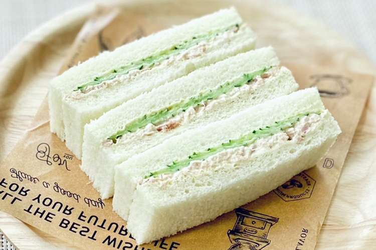 きゅうりとツナのサンドイッチ 簡単朝食に レシピ 作り方 By クック3539py クックパッド 簡単おいしいみんなのレシピが377万品