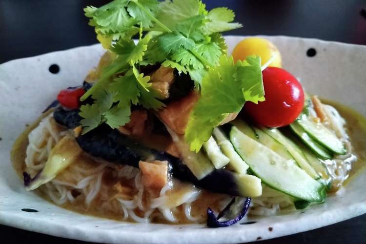いなばのタイカレーそうめん レシピ 作り方 By ハラペコリーノ クックパッド 簡単おいしいみんなのレシピが356万品