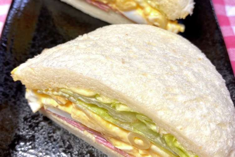 丸いサンドイッチ レシピ 作り方 By ヨッシーよし丸 クックパッド 簡単おいしいみんなのレシピが355万品