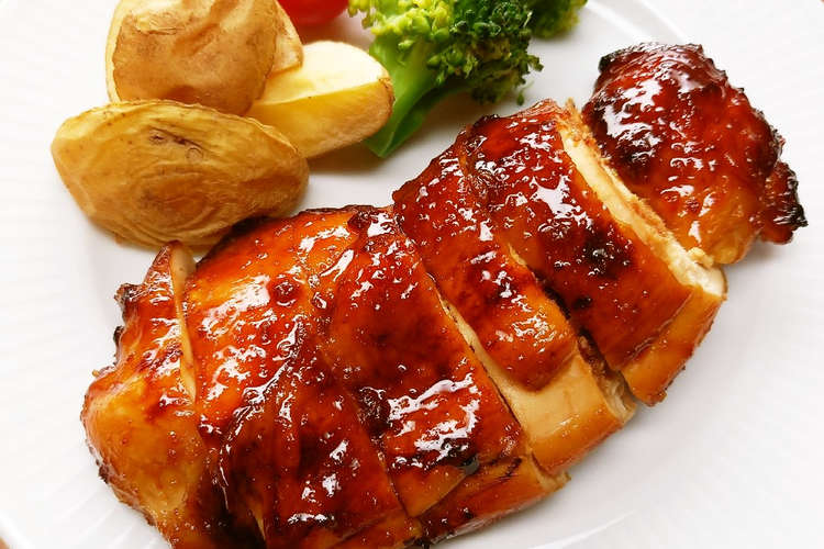 オーブンに入れるだけ 簡単ローストチキン レシピ 作り方 By ポテチ犬 クックパッド 簡単おいしいみんなのレシピが375万品