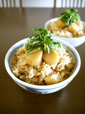 簡単!ホタテ飯♪