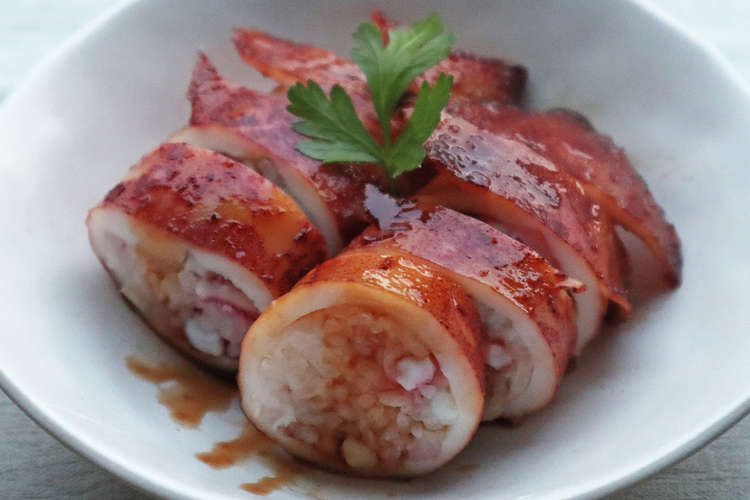 赤いかのいか飯 ｊａ福井県 レシピ 作り方 By Ja福井県 クックパッド 簡単おいしいみんなのレシピが367万品