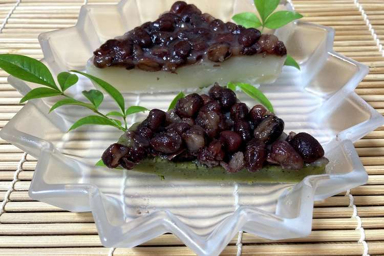 6月最後の日に食べる京の和菓子 水無月 レシピ 作り方 By おぶー食堂 クックパッド 簡単おいしいみんなのレシピが357万品
