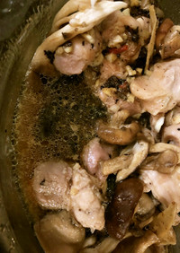 豆豉とチキンの蒸し物　中華