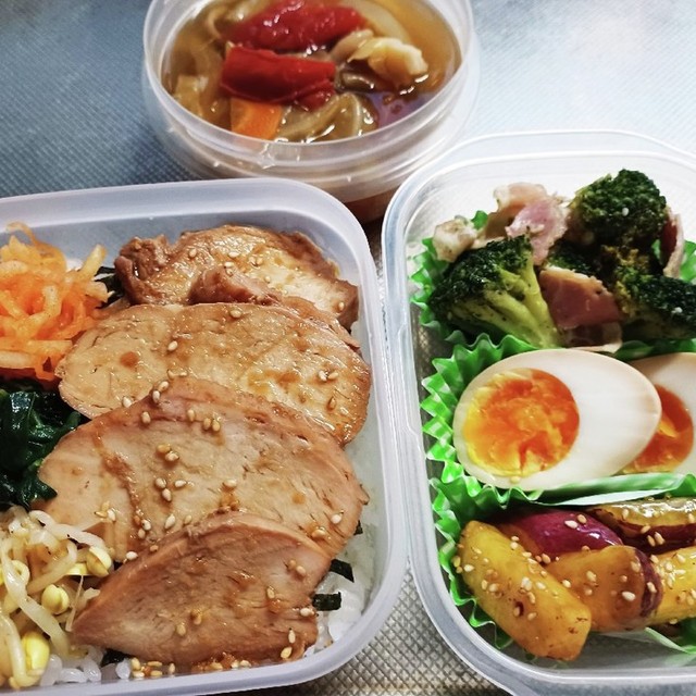 旦那弁当 7 1 ビビンバ丼風 レシピ 作り方 By クックkbbujf クックパッド 簡単おいしいみんなのレシピが360万品