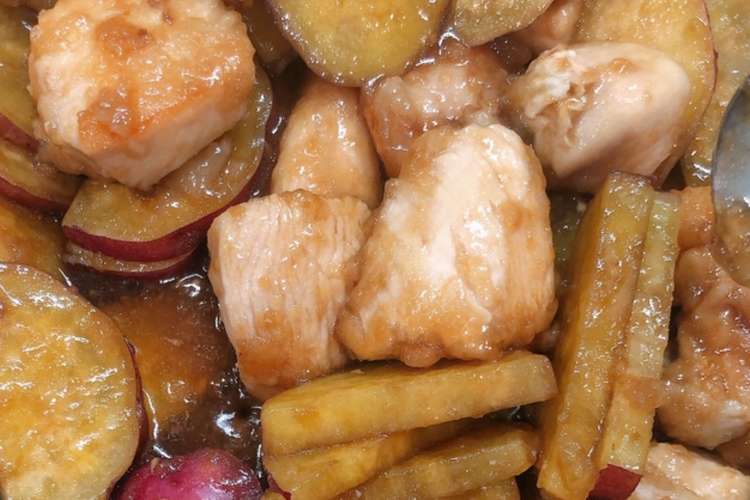 ご飯に合う サツマイモと鶏胸肉のおかず レシピ 作り方 By みなぎmama クックパッド 簡単おいしいみんなのレシピが376万品