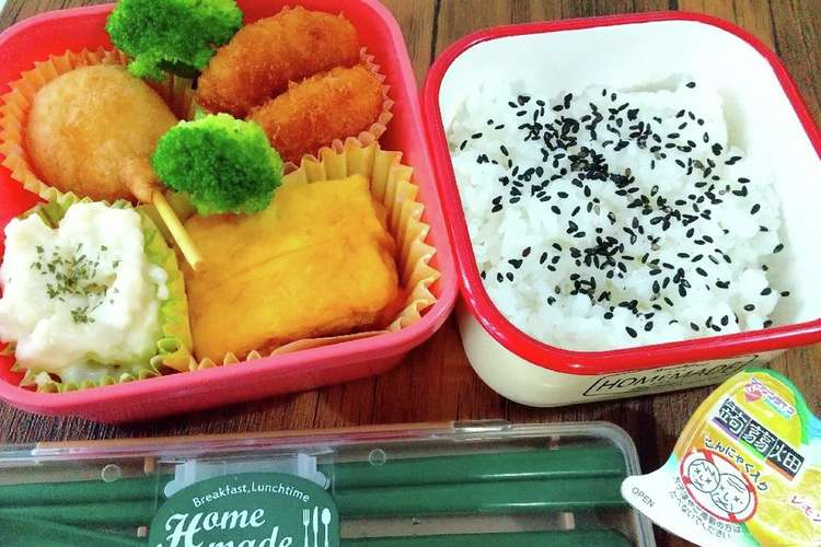 我が家のお弁当 手抜き弁当 レシピ 作り方 By Mii Sama クックパッド 簡単おいしいみんなのレシピが356万品