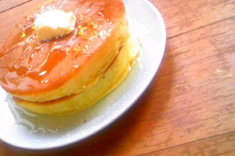 Cmみたい なホットケーキ レシピ 作り方 By Cafe Heureux クックパッド 簡単おいしいみんなのレシピが350万品