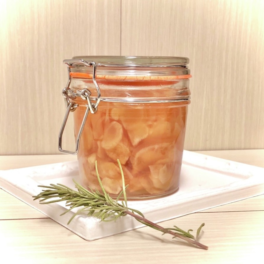 ジンジャーシロップのレシピ