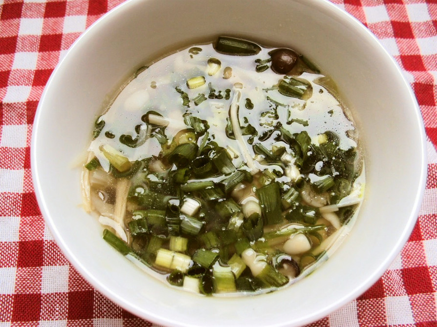 キノコのスープの画像