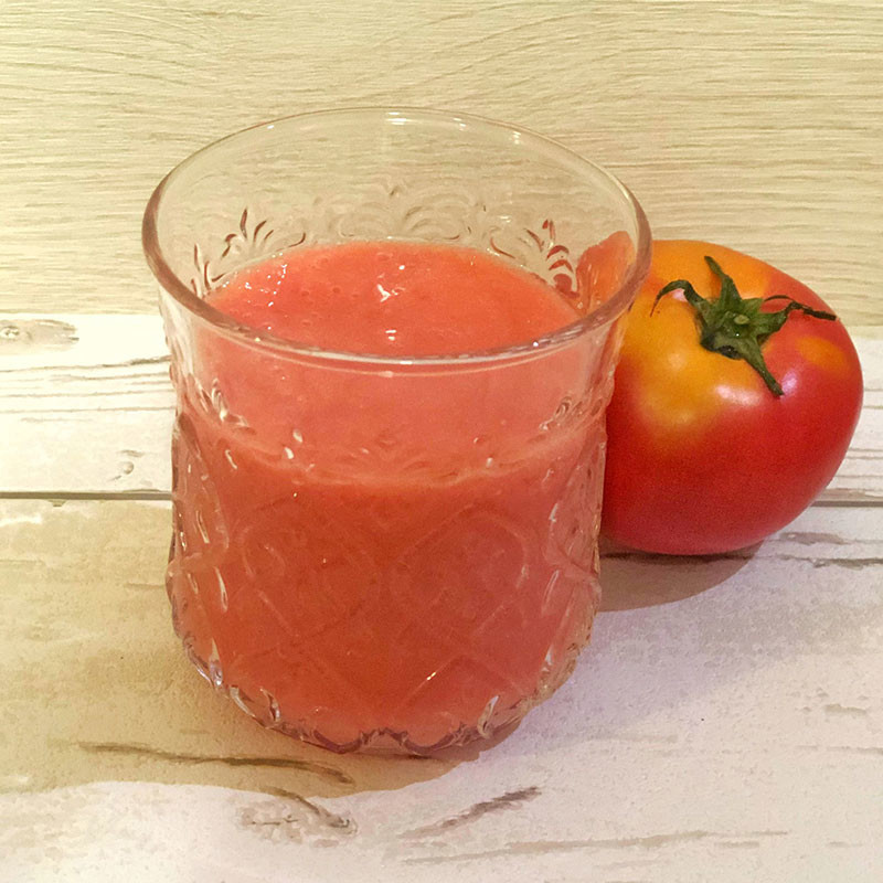 バイタミックスで完熟トマトのスムージーの画像