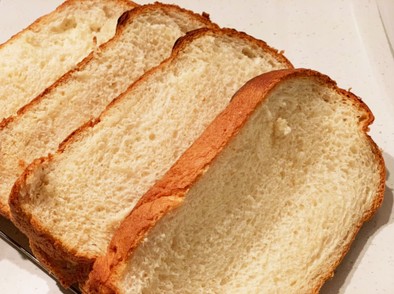 HBでメイプル風味ミルク食パンの写真