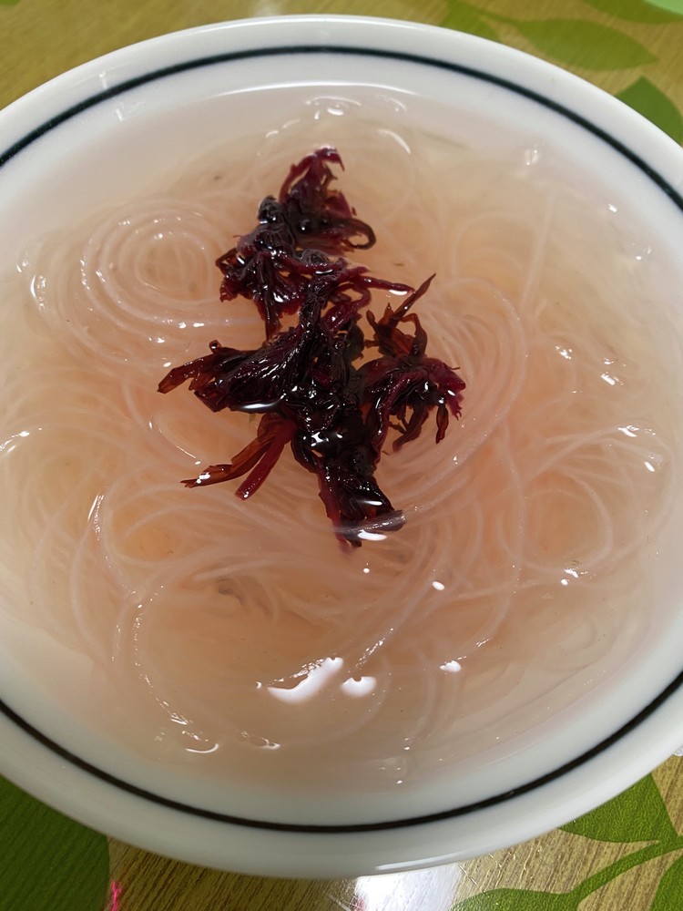 すっぱムーチョ♫梅酢の春雨スープの画像