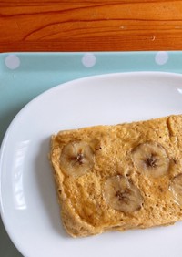 低糖質バナナパンケーキ 材料3つ！