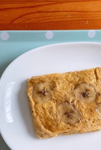 低糖質バナナパンケーキ 材料3つ！