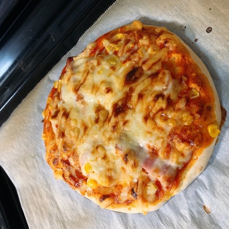 作り始めて30分くらいで食べれるピザ！