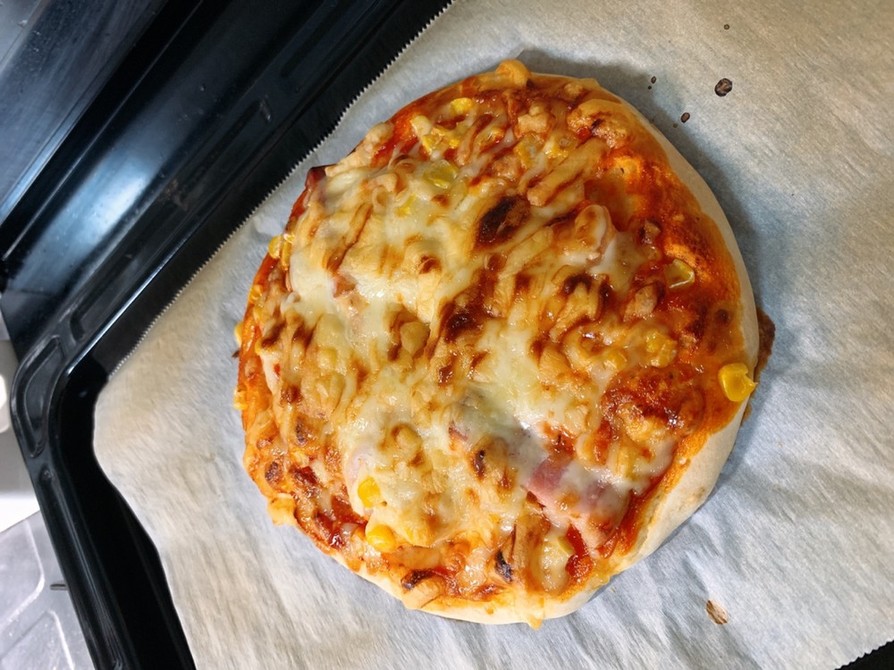 作り始めて30分くらいで食べれるピザ！の画像