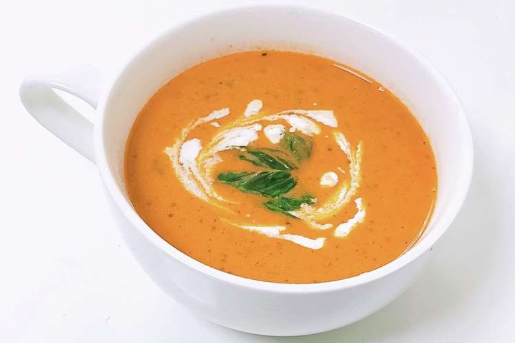 バジルトマトスープ レシピ 作り方 By しゃちょん クックパッド 簡単おいしいみんなのレシピが360万品