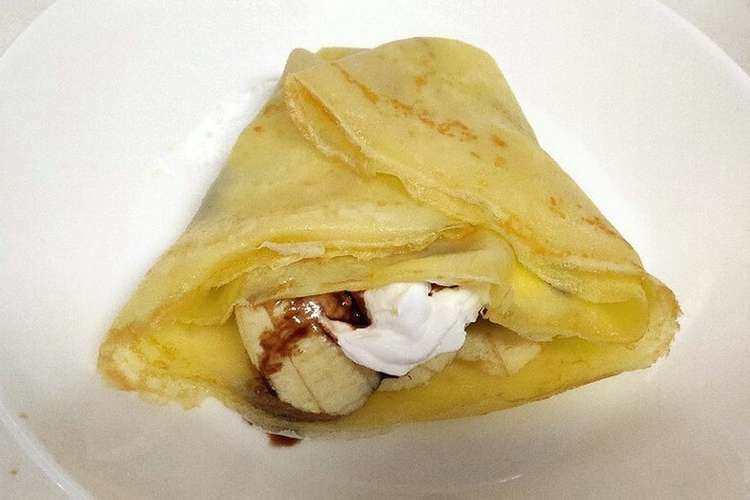 チョコバナナクレープ レシピ 作り方 By たふみパパ クックパッド 簡単おいしいみんなのレシピが371万品