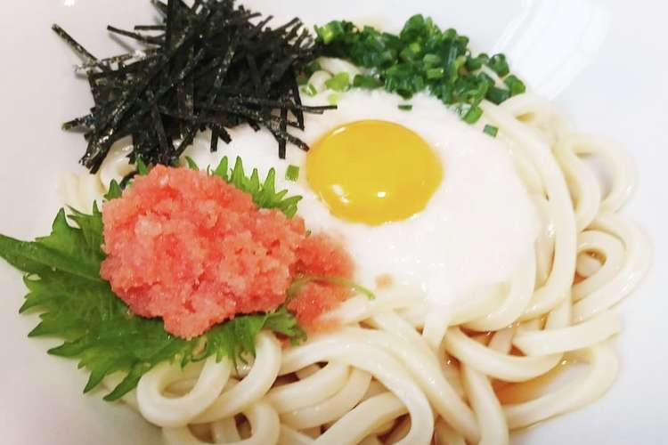 超簡単 冷やし明太とろろうどん レシピ 作り方 By Hy クックパッド 簡単おいしいみんなのレシピが378万品