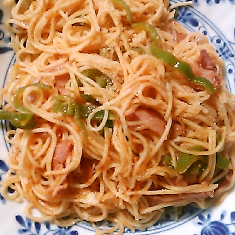 みんなが作ってる】完熟トマト スパゲティナポリタンのレシピ 【クックパッド】 簡単おいしいみんなのレシピが370万品