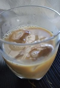 深煎り豆から作るアイスカフェオレ(覚書)