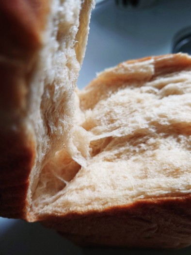 捨て種でふわふわ食パンの写真