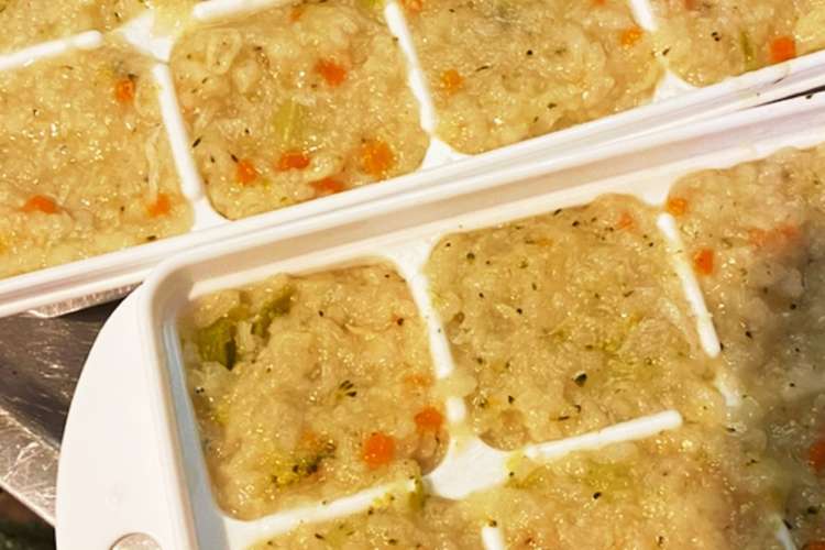 離乳食中期 後期 炊き込みお粥 レシピ 作り方 By ねねpiyo クックパッド 簡単おいしいみんなのレシピが359万品