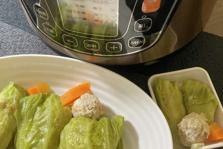 電気圧力鍋でロールキャベツ 離乳食完了期 レシピ 作り方 By こぐまママ クックパッド 簡単おいしいみんなのレシピが360万品